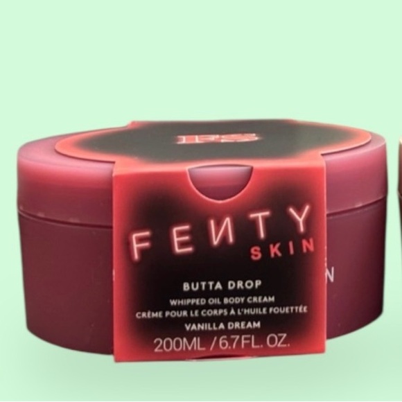 Fenty Skin BUTTA DROP WHIPPED OIL BODY CREAM VANILLA DREAM 6.7oz Full Size New